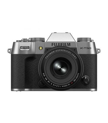 FUJIFILM CAMARA X-T50 + 16-50MM F2.8 - 4.8 R LM PLATA