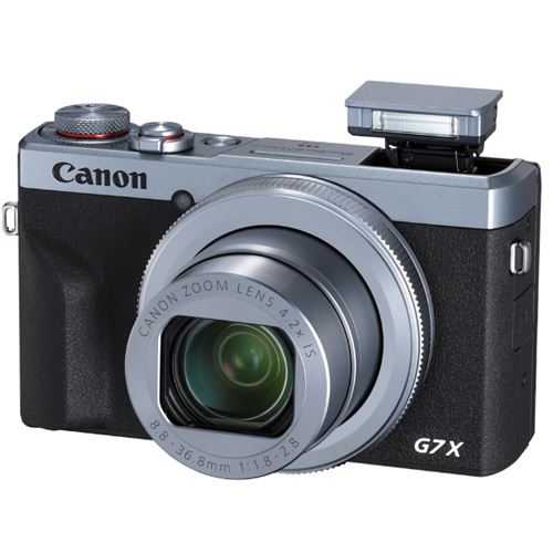 Canon PowerShot G7 X Mark III, Plata, con batería de repuesto