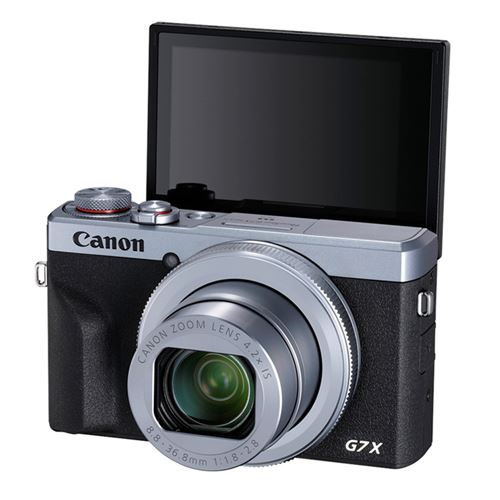 Canon PowerShot G7 X Mark III, Plata, con batería de repuesto