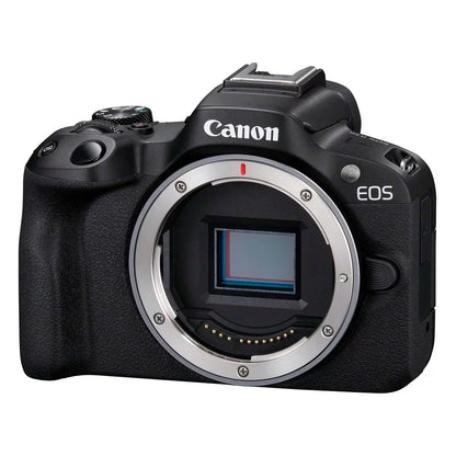 Canon EOS R50 black + Rf-s 18-45 Is Stm + Rf-s 55-210mm Is Stm