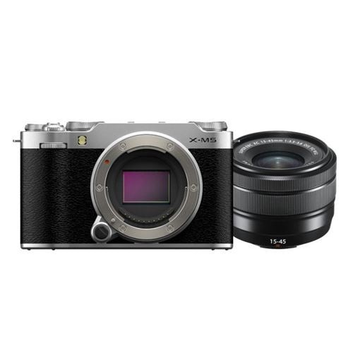 Fujifilm X-M5 Plata + Zoom XC 15-45mm f/3.5-5.6 OIS PZ