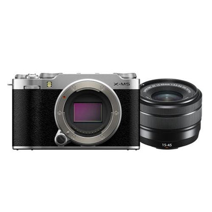 Fujifilm X-M5 Plata + Zoom XC 15-45mm f/3.5-5.6 OIS PZ