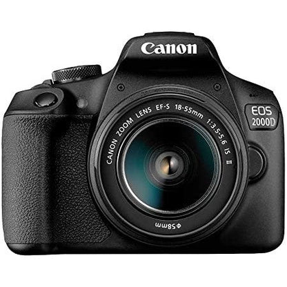 Canon EOS 2000D + objetivo EF-S 18-55mm IS II